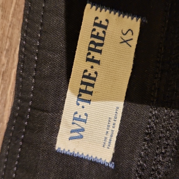 ❤️ NWT! FREE PEOPLE IN MY FEELINGS HIGH RISE PULL ON CROP BOOT JEANS, XS - Picture 6 of 10